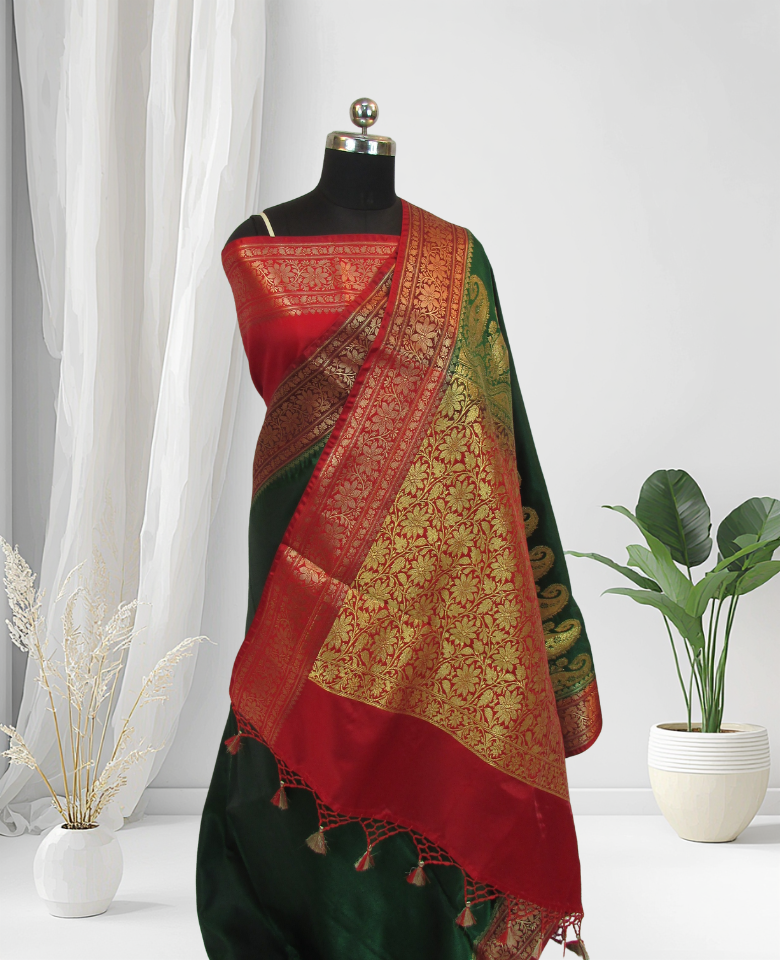 banarasi silk saree for women