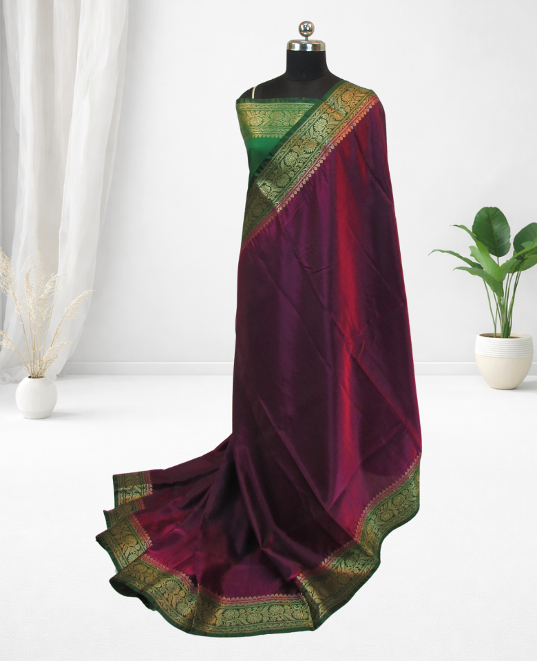 banarasi silk saree for women