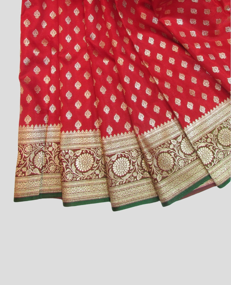 banarasi silk saree party wear