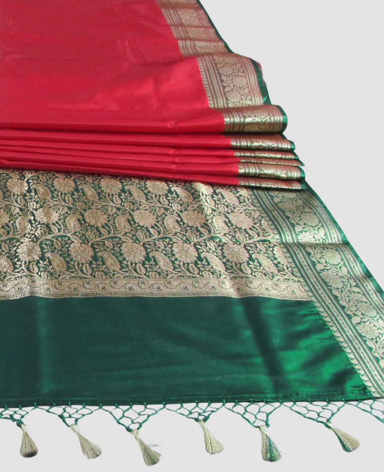 banarasi silk saree party wear