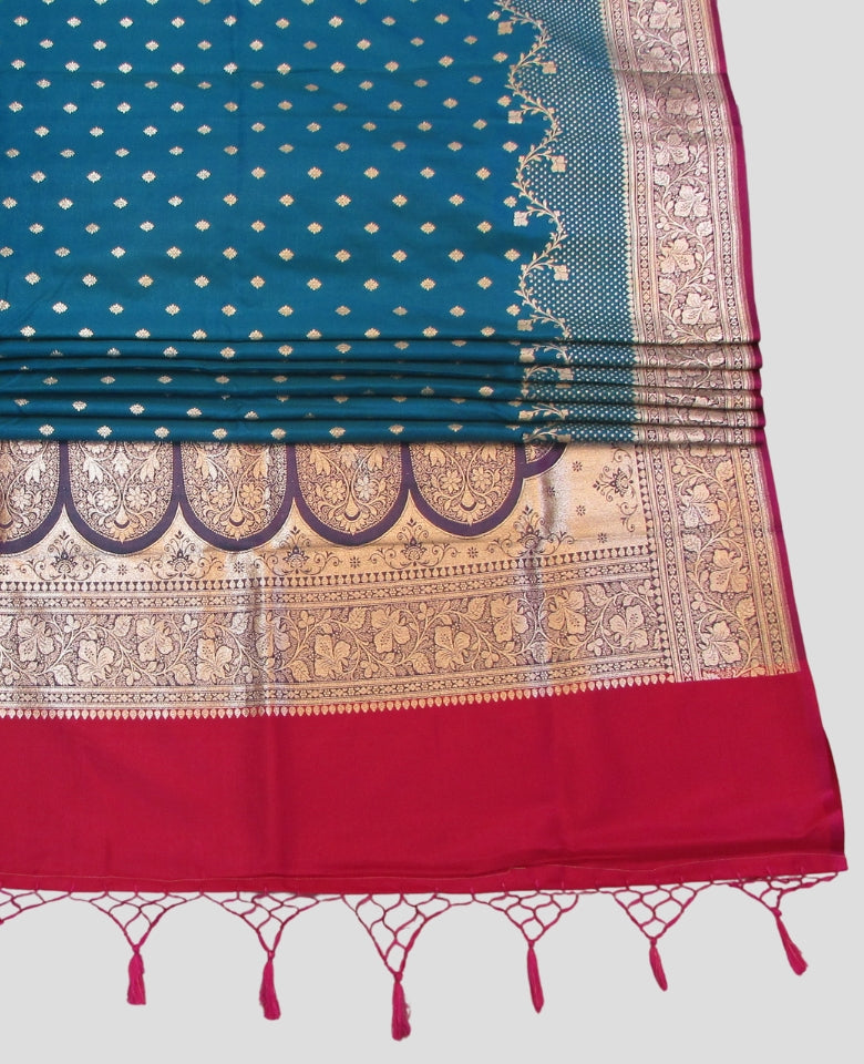 banarasi silk saree party wear