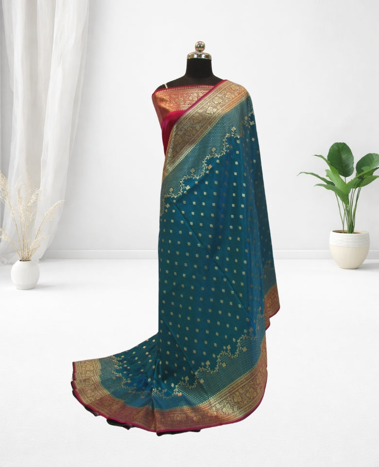 banarasi silk saree for Bride