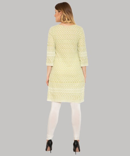chikankari kurtis cotton for women