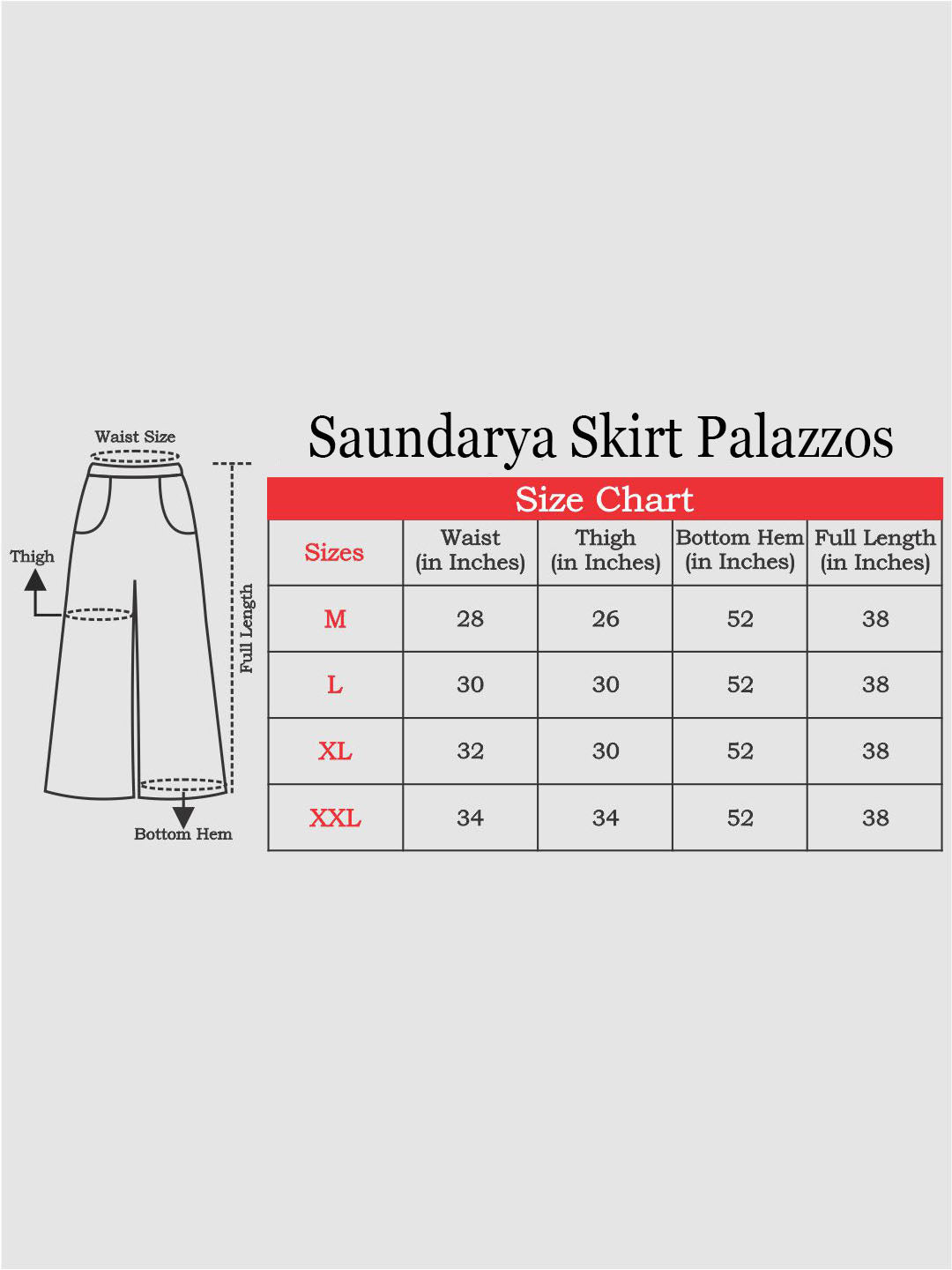 Women flared palazzo