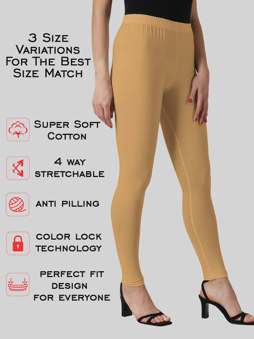 Ankle length leggings