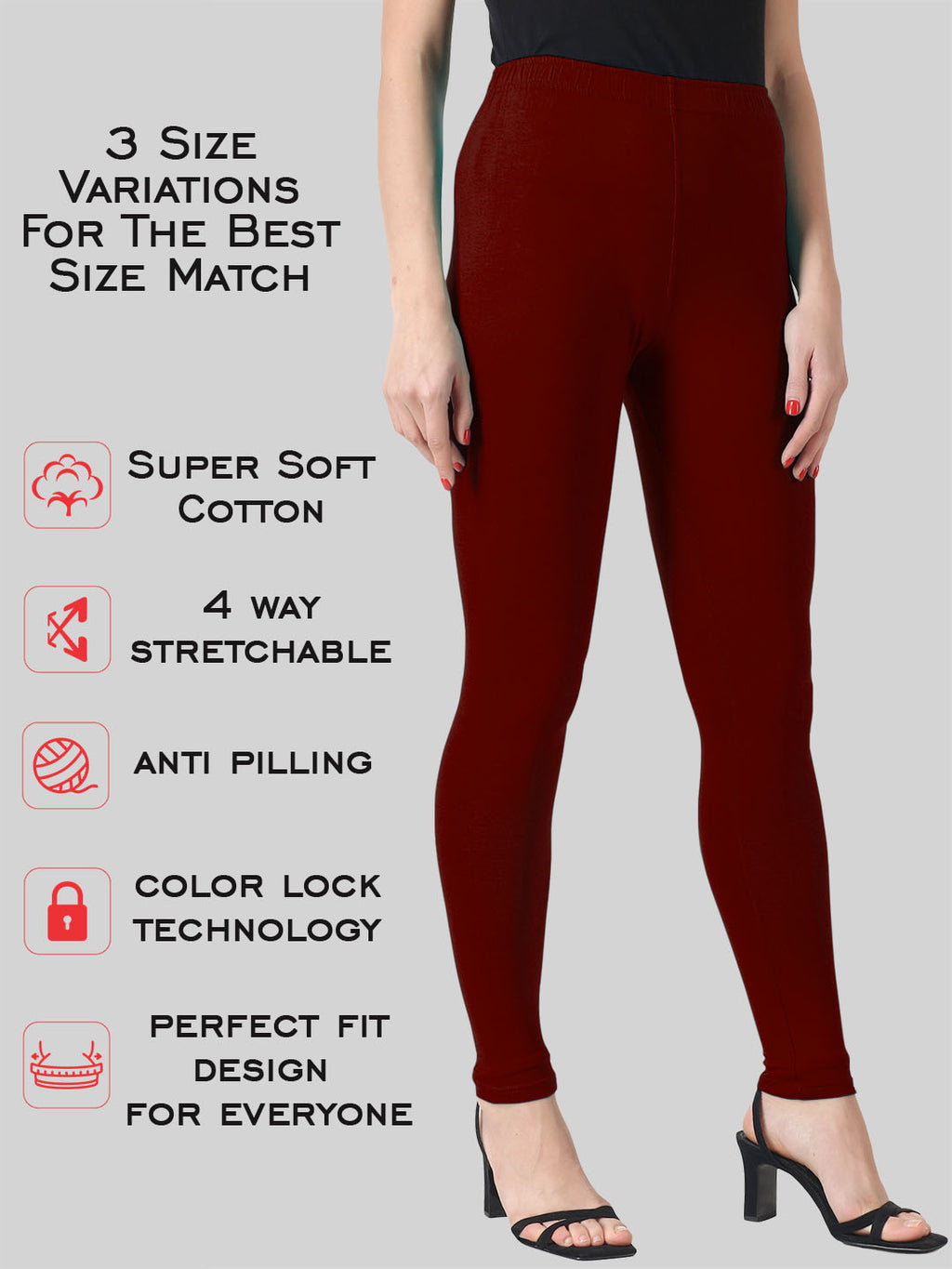 Ankle length leggings