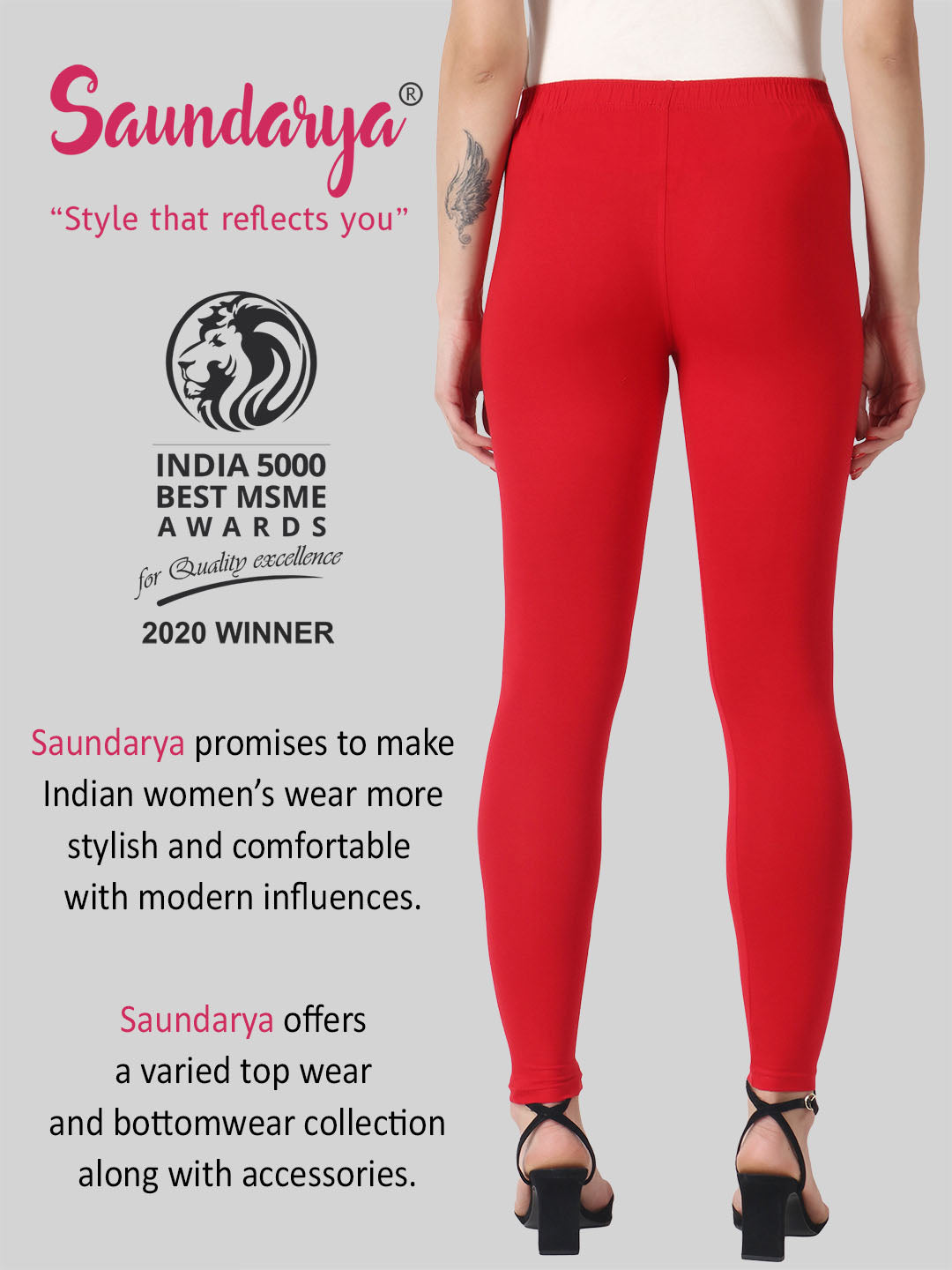 Women leggings Red