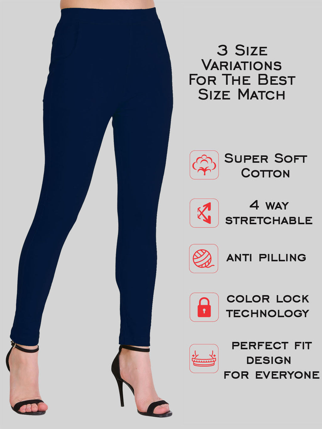 Women leggings Navy blue